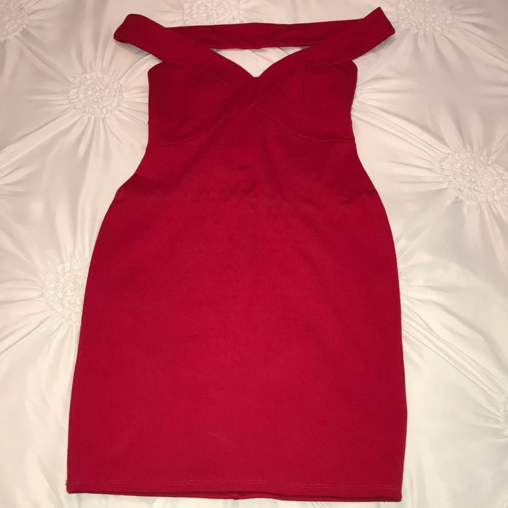 Red dress